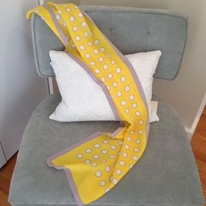 ❤ Vintage Polka Dot Silk Scarf