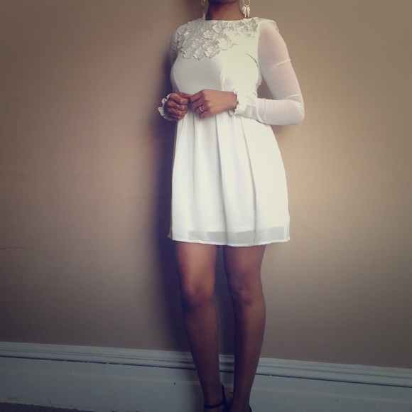 Beautiful white dress