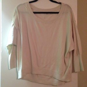 Cream colored cropped sweater