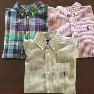 ⭐Bundle⭐️Boys Ralph Lauren shirts