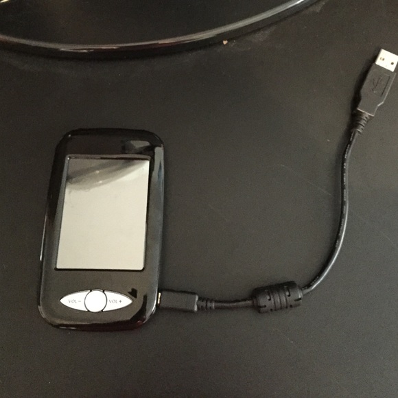 Portable media player charger included