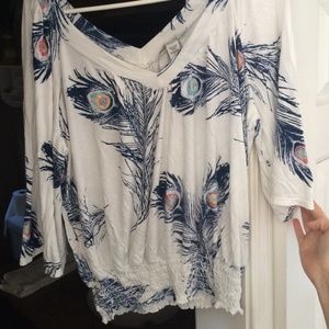 Cute Peacock shirt!