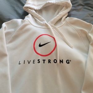 Live strong hoodie