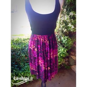 Metro Park • Black & Purple Dress