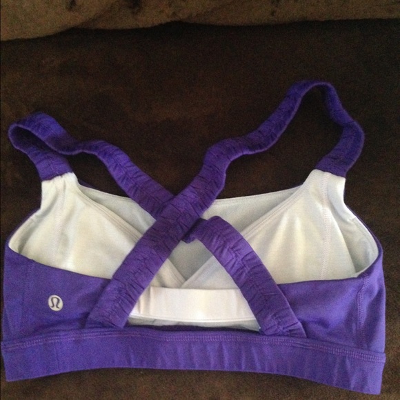 Lulu lemon purple sports bra