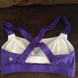 Lulu lemon purple sports bra