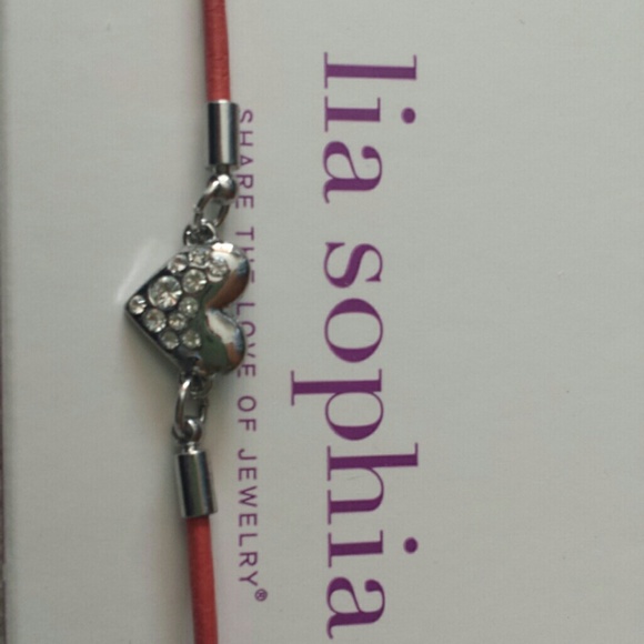 Lia Sophia heart bracelet