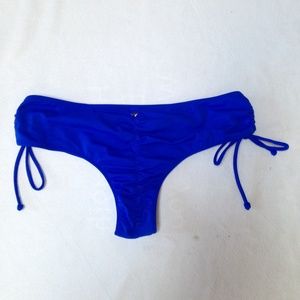 RESERVED Victoria Secret Blue Cheeky Bathing Suit