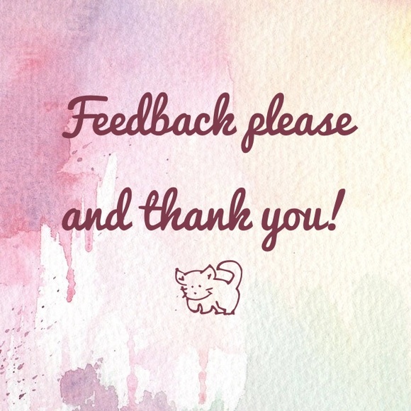 Feedback through comment or love notes please!