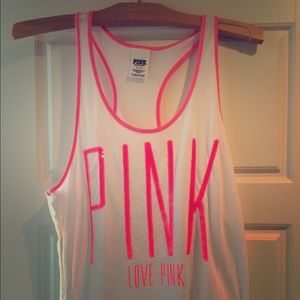 PINK sequin tank