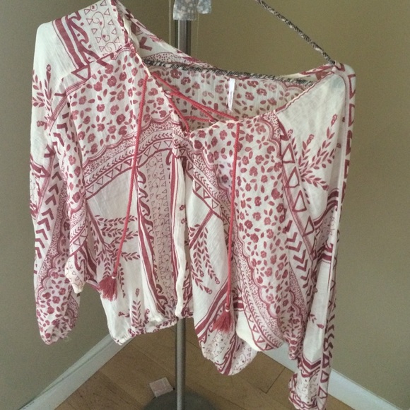 Free People Tops - Free people red top