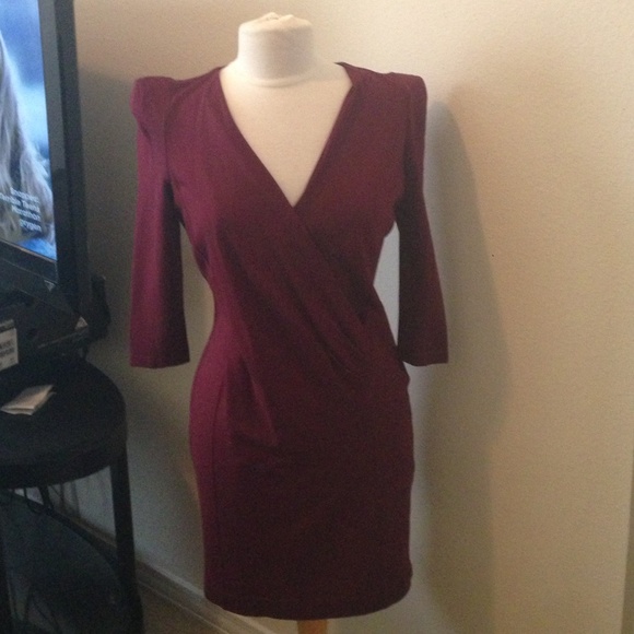 french connection burgundy dress Satin Scoop Neck Mini Dress In Burgundy On Sale Now with Up to 54% Off