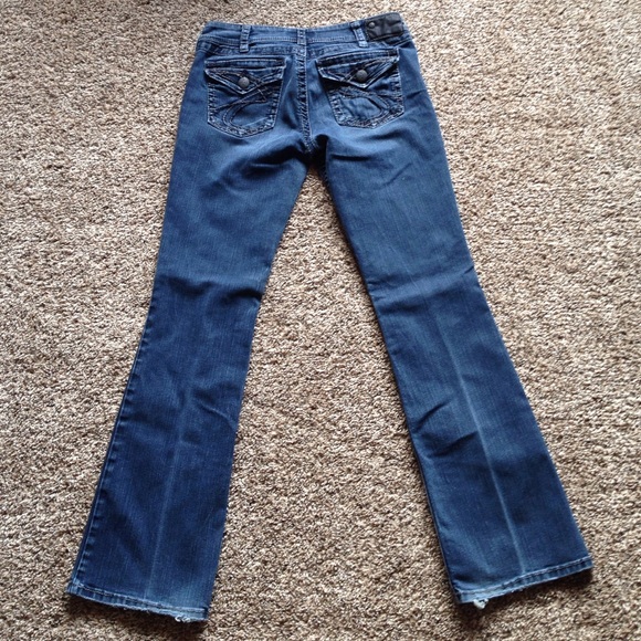 Silver Suki Surplus Jeans. Size 30/34
