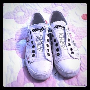 Ed hardy shoes.