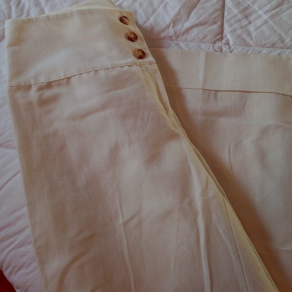 H &M wide leg linen pants