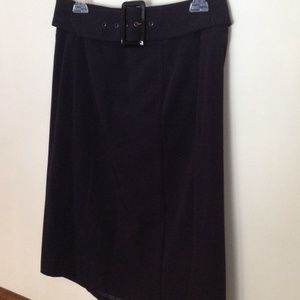 Apt 9 stretch, black dress skirt.