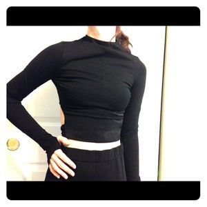 Nasty Gal High Necked Crop Top