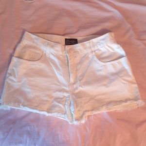 White shorts