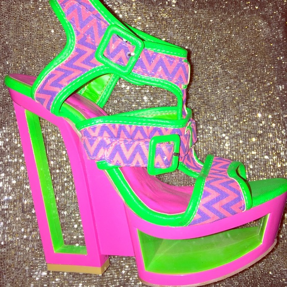 Privileged Cut-out Wedge Heel