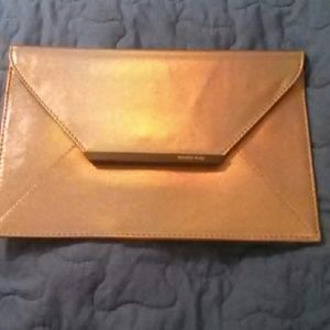 NWOT Mary Kay Iridescent Envelope Clutch
