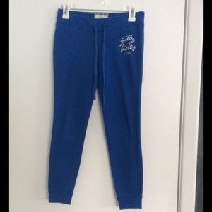 Gilly Hicks blue sweatpants