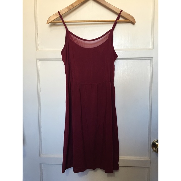 Maroon dress