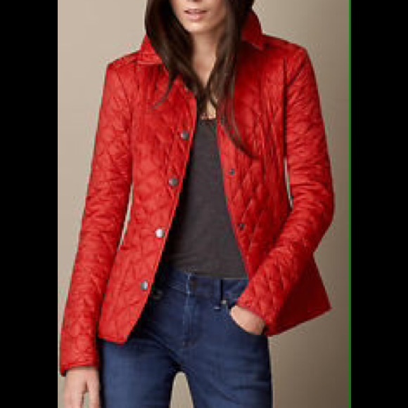Like new Burberry quilted jacket - sz M!