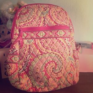 Vera Bradley paisley print backpack