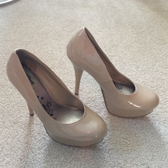 Platform heels.