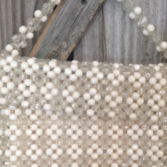 Vintage beaded handbag, - Picture 1 of 3