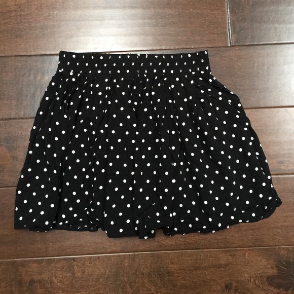 BM polka dot high waisted skirt