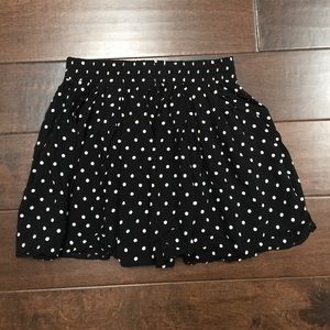 BM polka dot high waisted skirt