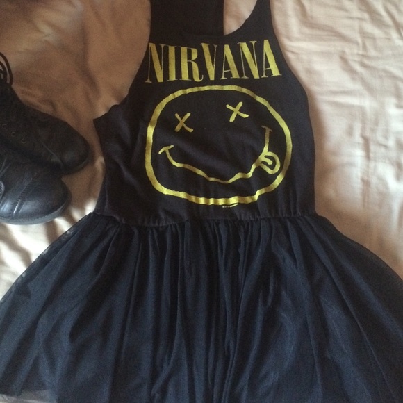 nirvana forever 21 dress