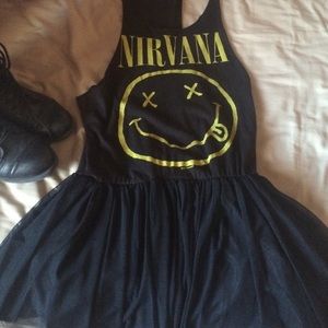 nirvana forever 21 dress