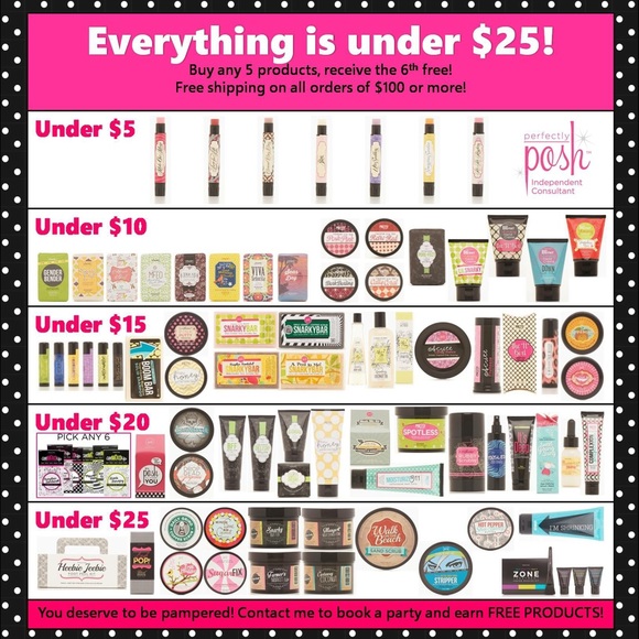 Perfectly posh products where it's under $25!! - Picture 1 of 3