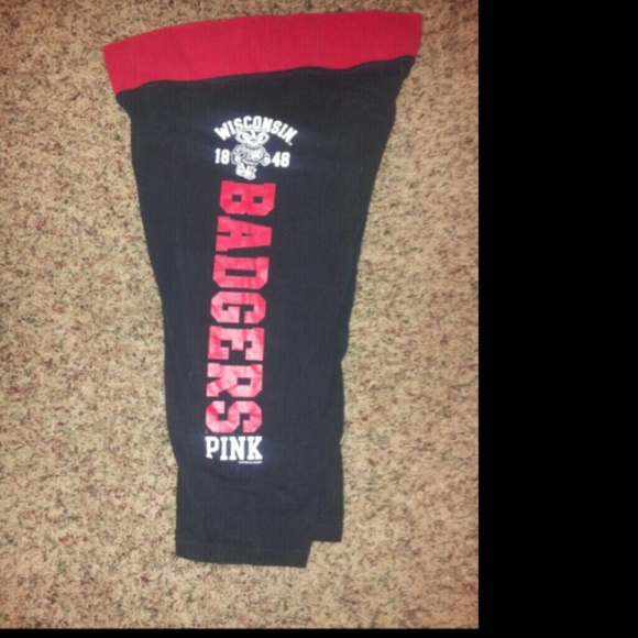 Wisconsin badgers bling pullover and yoga pants - Picture 2 of 3