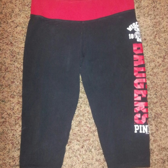 Wisconsin badgers bling pullover and yoga pants - Picture 3 of 3