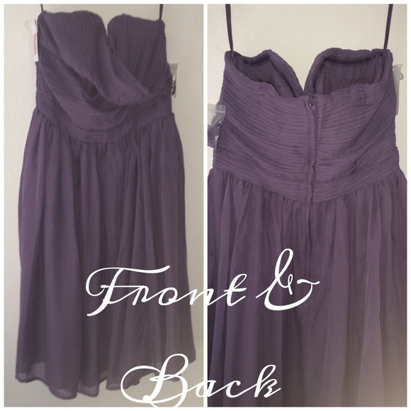 Strapless dress
