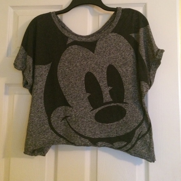 Cute Mickey Mouse crop top