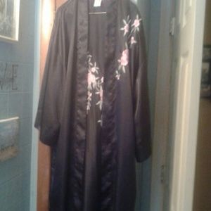 Silk robe