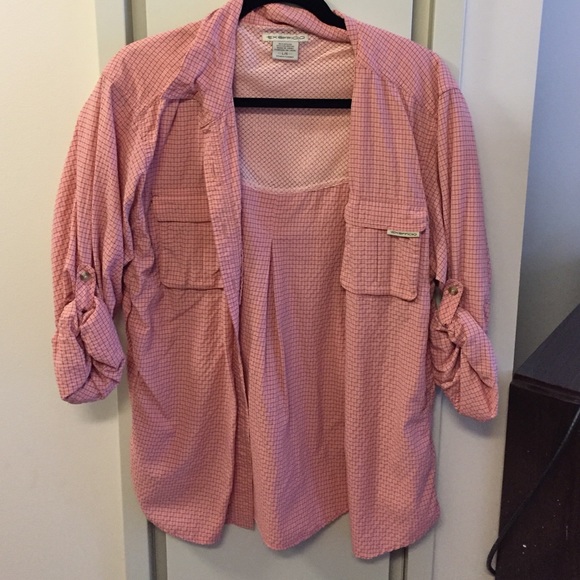 Exofficio button up shirt
