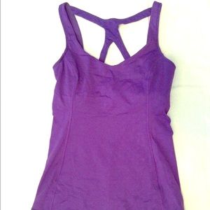 ✨Sale!!! Lululemon purple workout top sz4