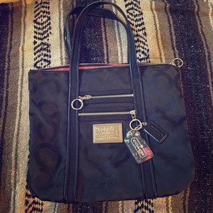 Authentic black Coach purse!