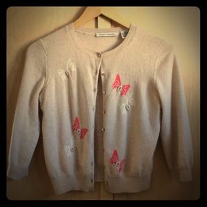 Autumn Cashmere cuddly soft cardigan with bows