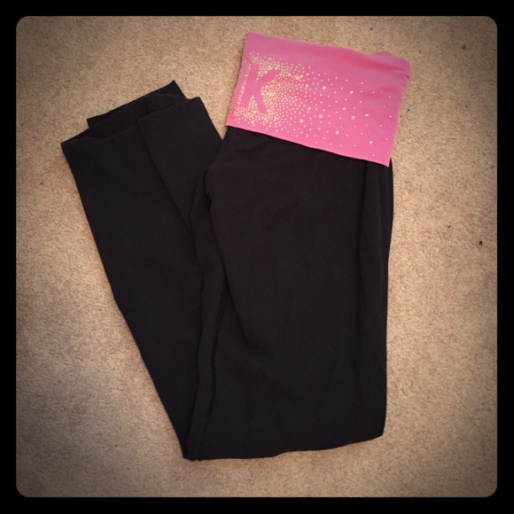 VS PINK yoga leggings