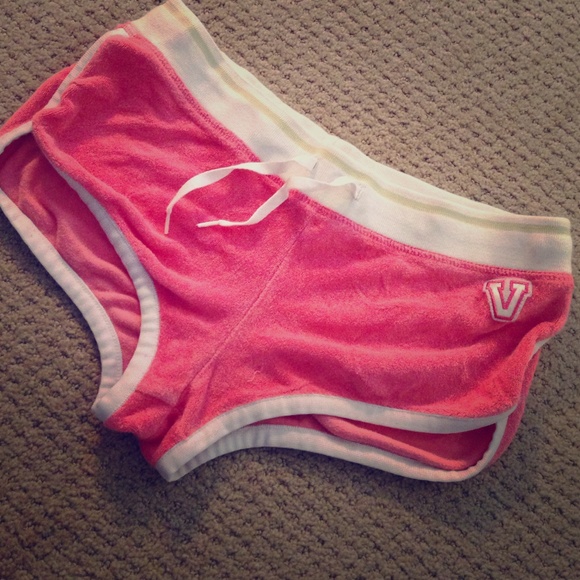 Terry cloth Victoria's Secret shorts