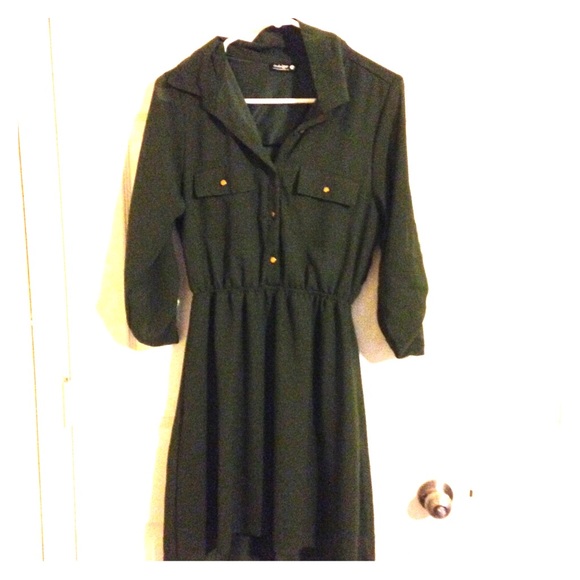 Forrest green dress SOLD
