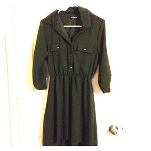 Forrest green dress SOLD