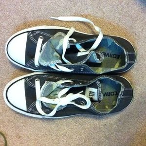 Camo Converse