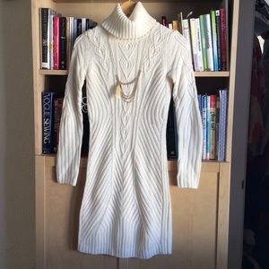 Wool blend Moda International sweater dress